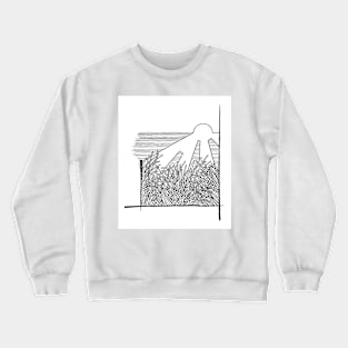 Steppe sun Crewneck Sweatshirt